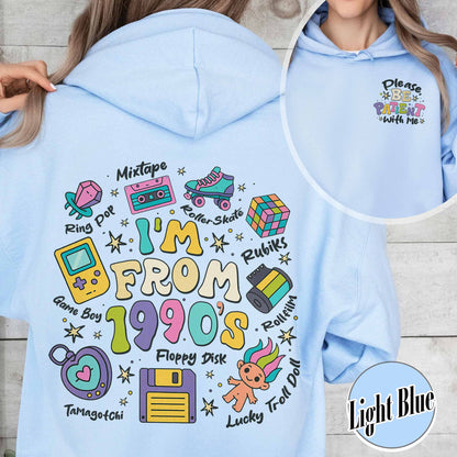 Funny Western Hoodie, Please Be Patient With Me I’m From the 1900s Hoodie, Retro 1900 Hoodie