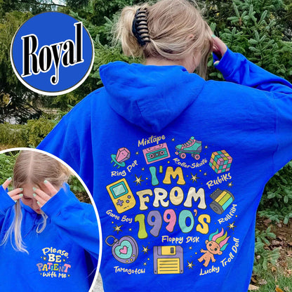 Funny Western Hoodie, Please Be Patient With Me I’m From the 1900s Hoodie, Retro 1900 Hoodie