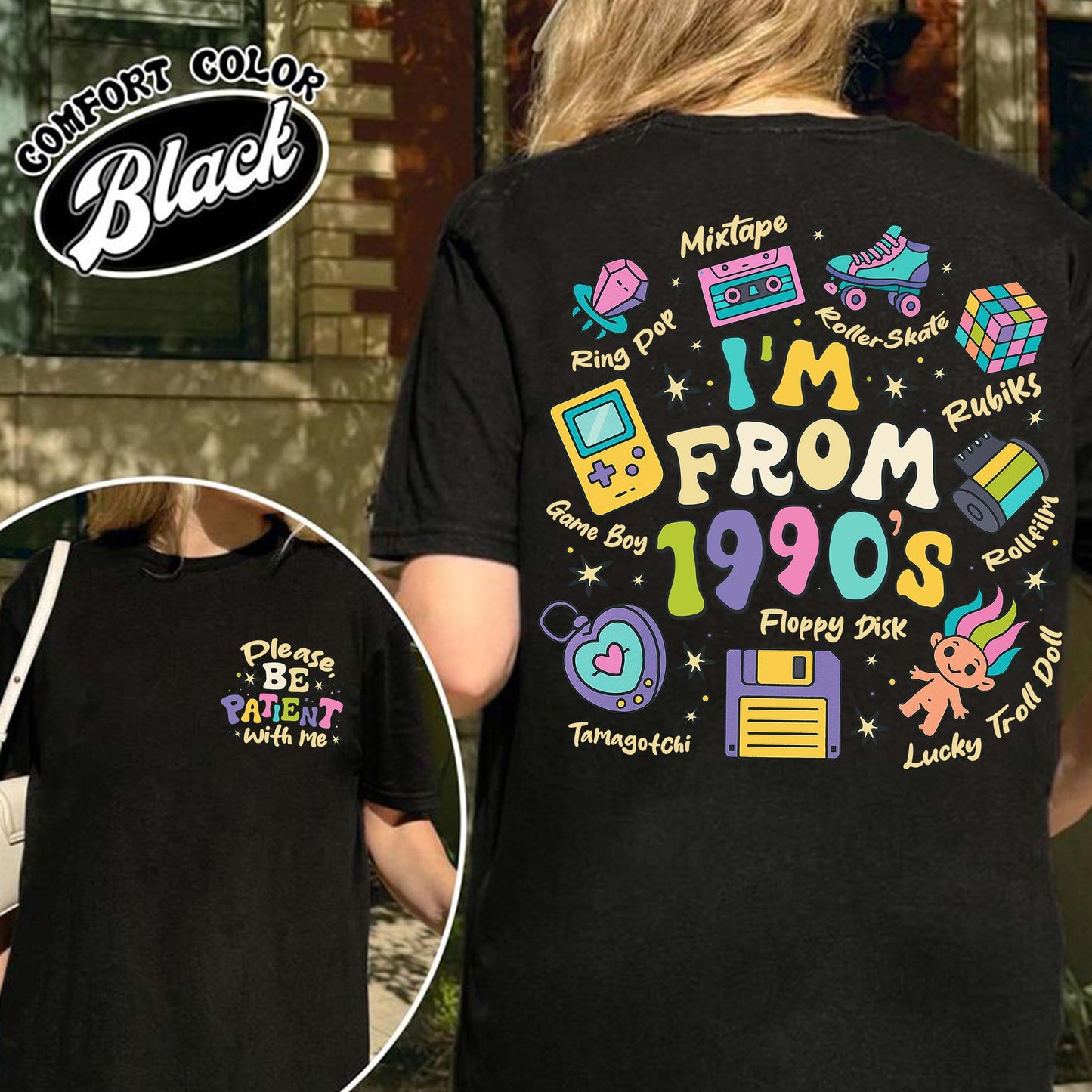 Funny Western Comfort Color Shirt, Please Be Patient With Me I’m From the 1900s Shirt, Retro 1900 Shirt