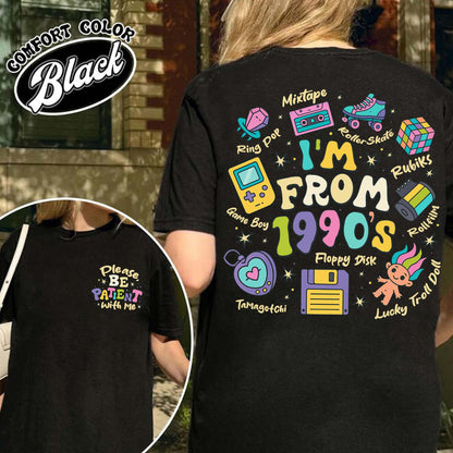 Funny Western Comfort Color Shirt, Please Be Patient With Me I’m From the 1900s Shirt, Retro 1900 Shirt