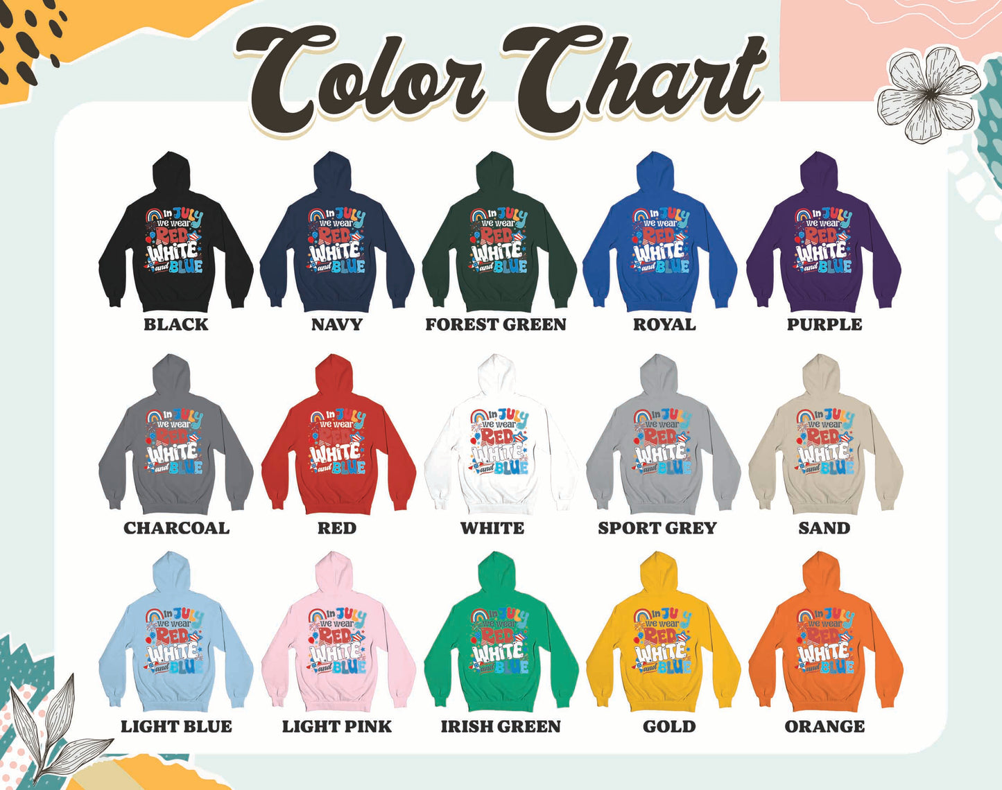 Firecracker Hoodie For 4th Of July, Stars And Stripes Hoodie, Red White And Blue, Cute 4th Of July, Usa Hoodie, Patriotic Hoodie