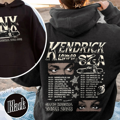GNX Hoodie,Grand National Tour Hoodie, Concert 2025 Hoodie, GNT 2025 Hoodie,Hip Hop Hoodie,KL and S Tour Hoodie