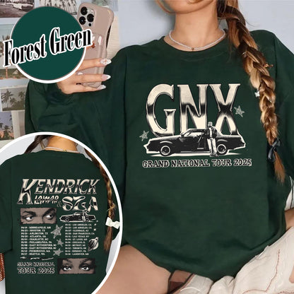 GNX Sweatshirt,Grand National Tour Sweatshirts, Concert 2025 Sweatshirts, GNT 2025 Sweatshirt,Hip Hop Sweatshirt,KL and S Tour Sweatshirt