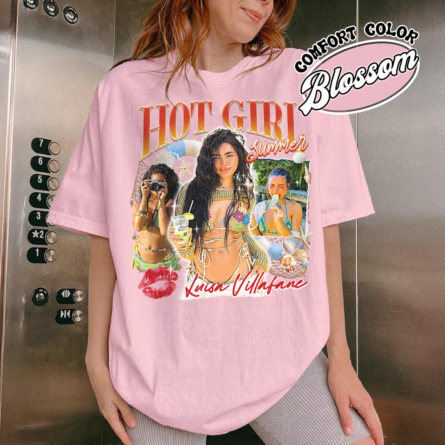 Girls Trip Comfort Color Shirt, Custom Bootleg Hot Girl Summer Shirt, Trendy Summer Vibes Tee