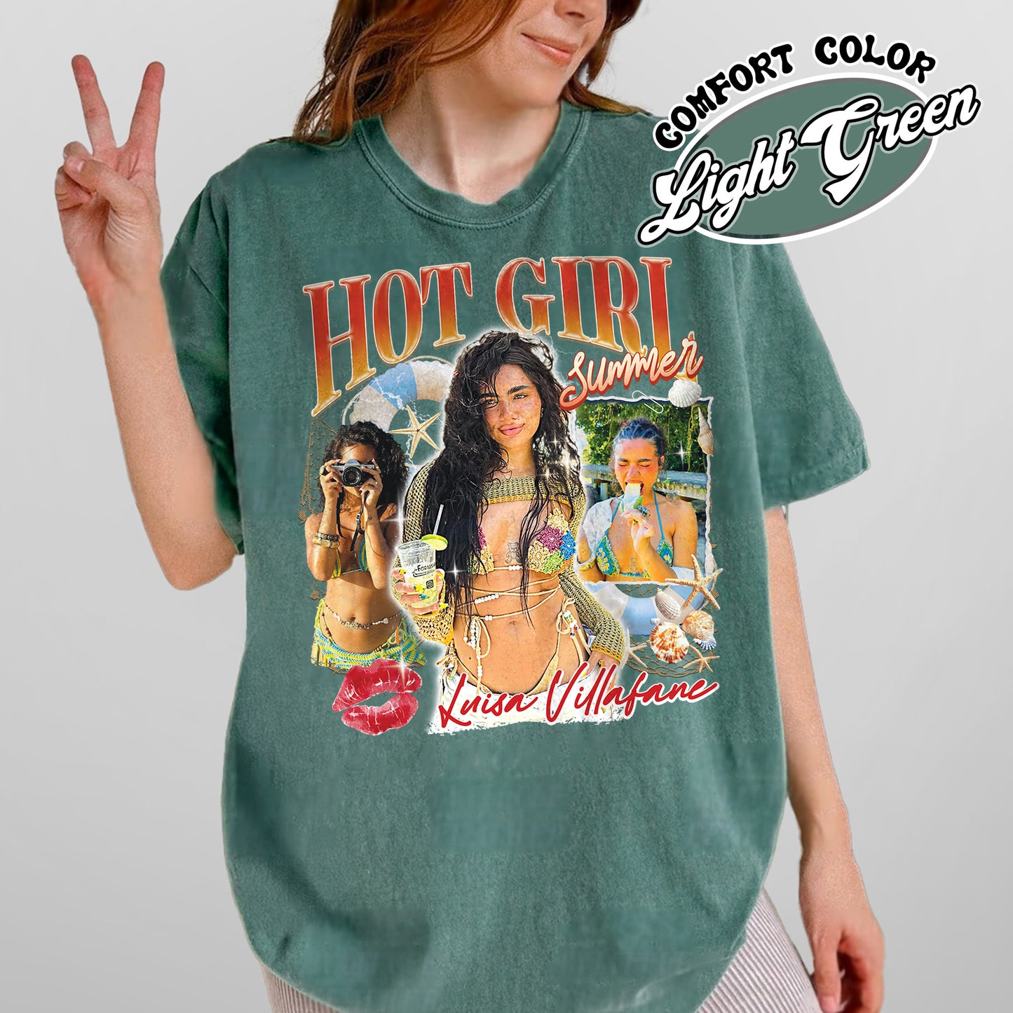Girls Trip Comfort Color Shirt, Custom Bootleg Hot Girl Summer Shirt, Trendy Summer Vibes Tee