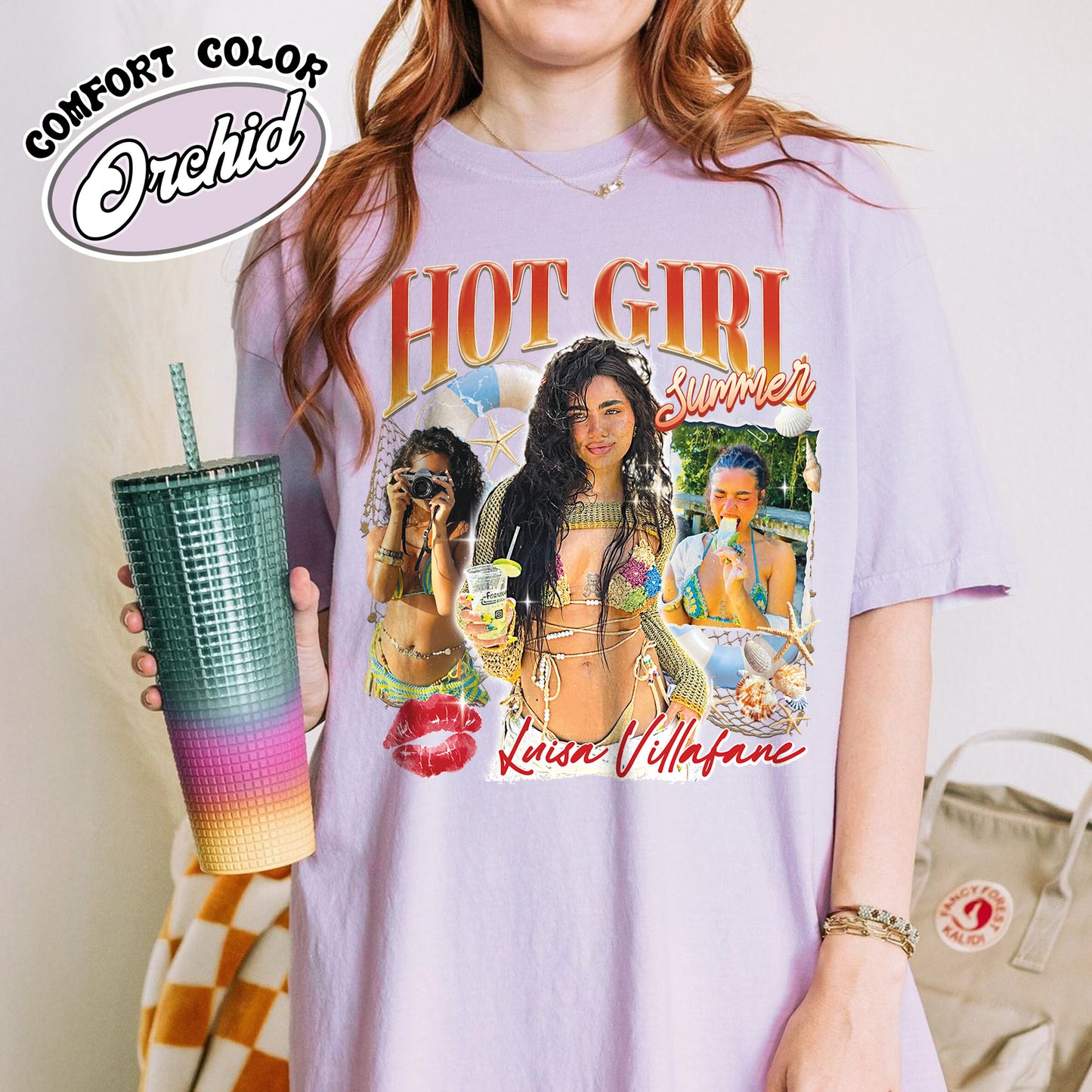 Girls Trip Comfort Color Shirt, Custom Bootleg Hot Girl Summer Shirt, Trendy Summer Vibes Tee