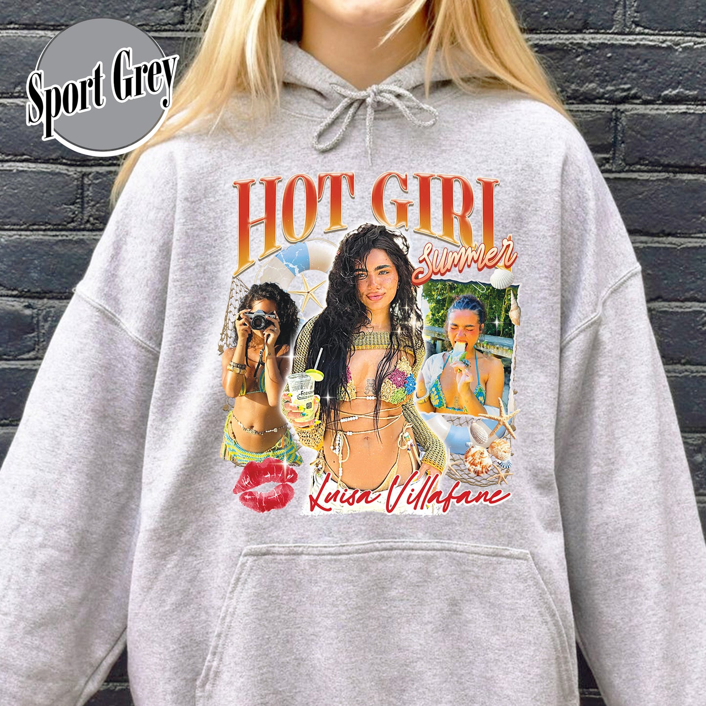 Girls Trip Hoodie, Custom Bootleg Hot Girl Summer Hoodie, Trendy Summer Vibes Hoodie