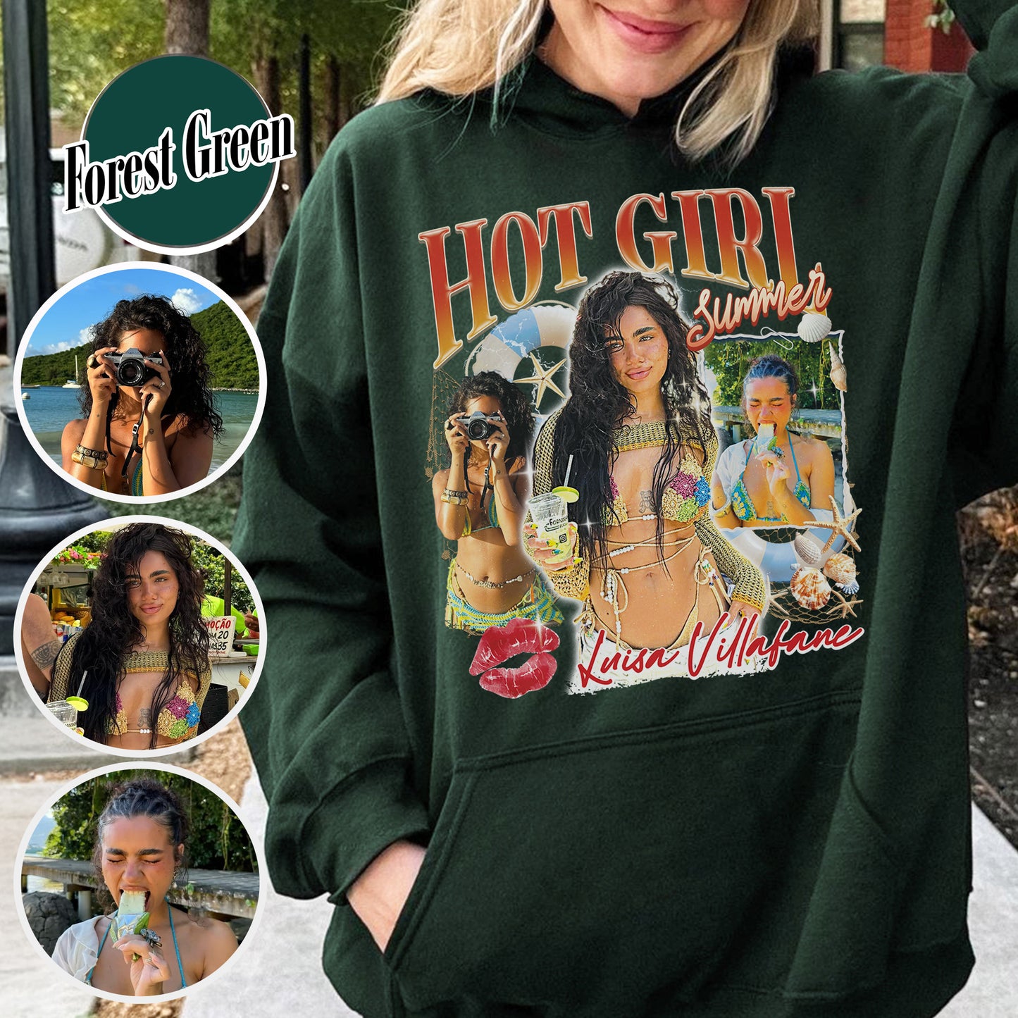 Girls Trip Hoodie, Custom Bootleg Hot Girl Summer Hoodie, Trendy Summer Vibes Hoodie