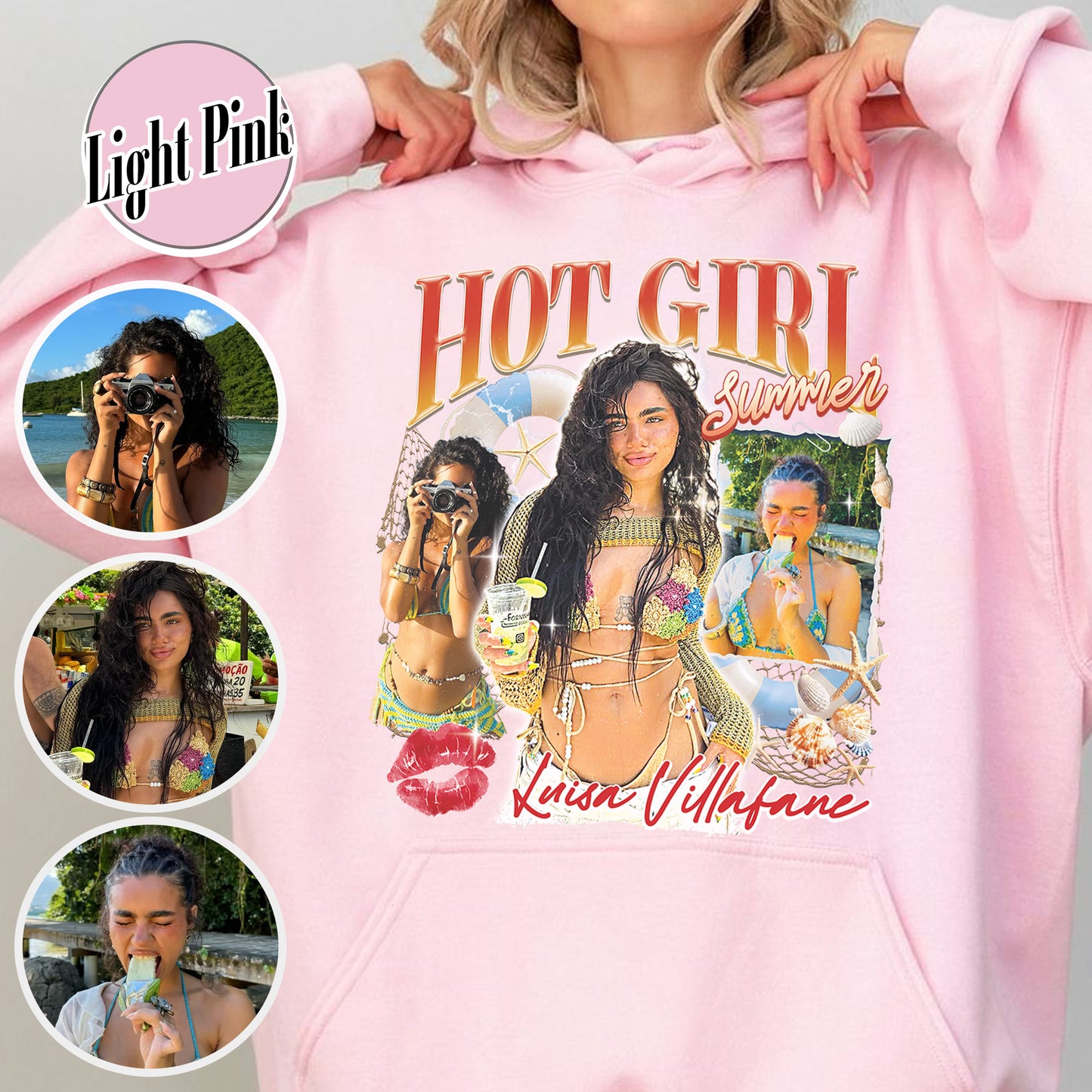 Girls Trip Hoodie, Custom Bootleg Hot Girl Summer Hoodie, Trendy Summer Vibes Hoodie