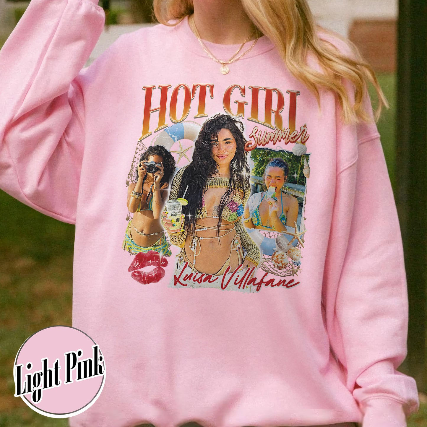 Girls Trip Sweatshirt, Custom Bootleg Hot Girl Summer Sweatshirt, Trendy Summer Vibes Sweatshirt