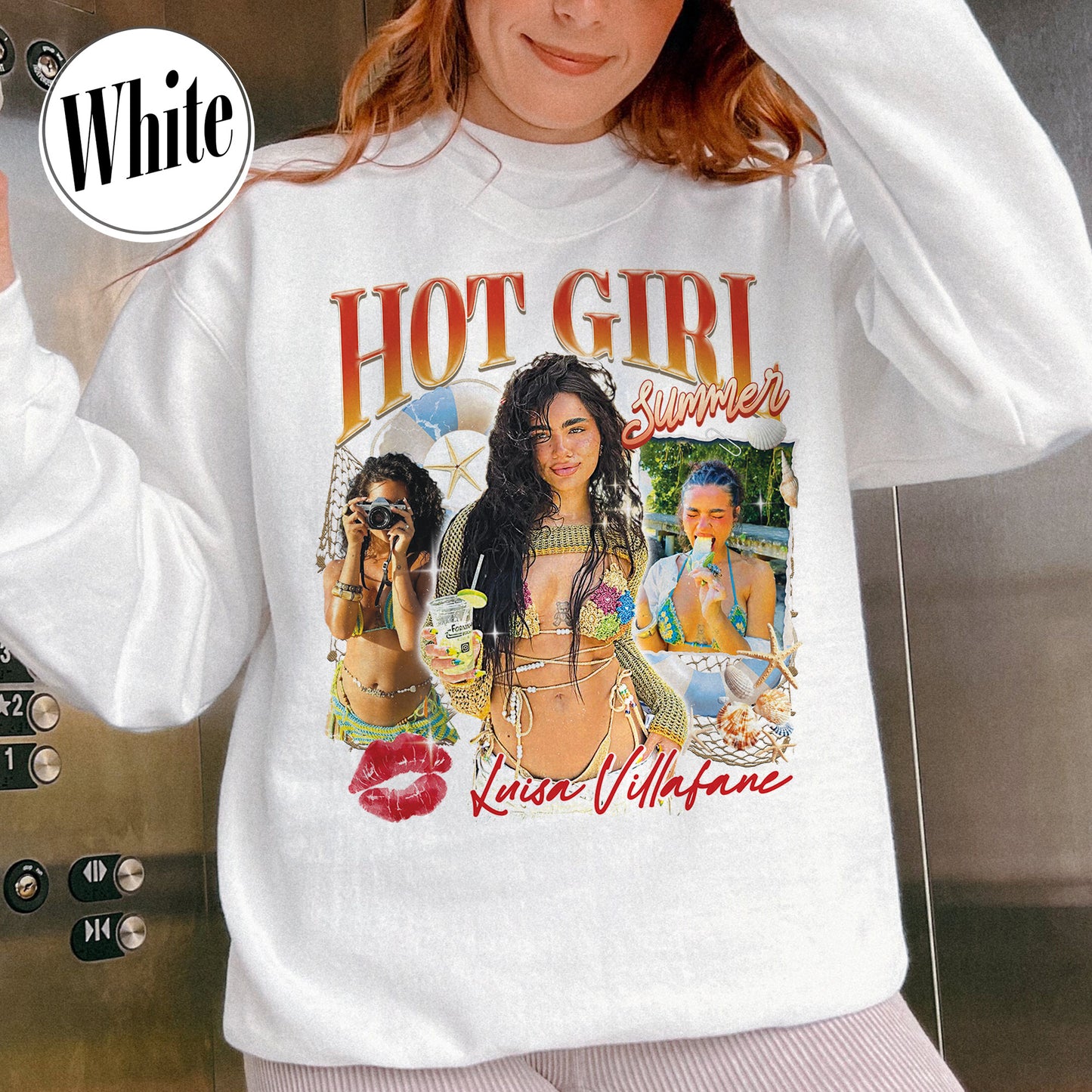 Girls Trip Sweatshirt, Custom Bootleg Hot Girl Summer Sweatshirt, Trendy Summer Vibes Sweatshirt