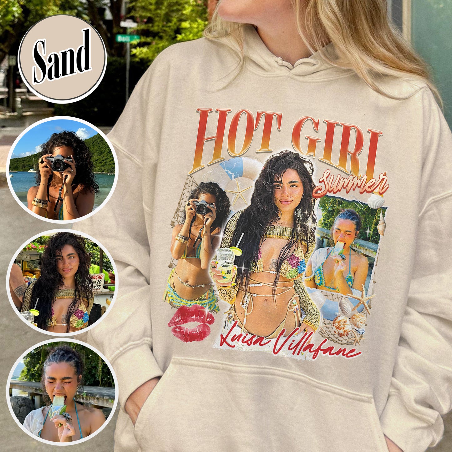 Girls Trip Hoodie, Custom Bootleg Hot Girl Summer Hoodie, Trendy Summer Vibes Hoodie