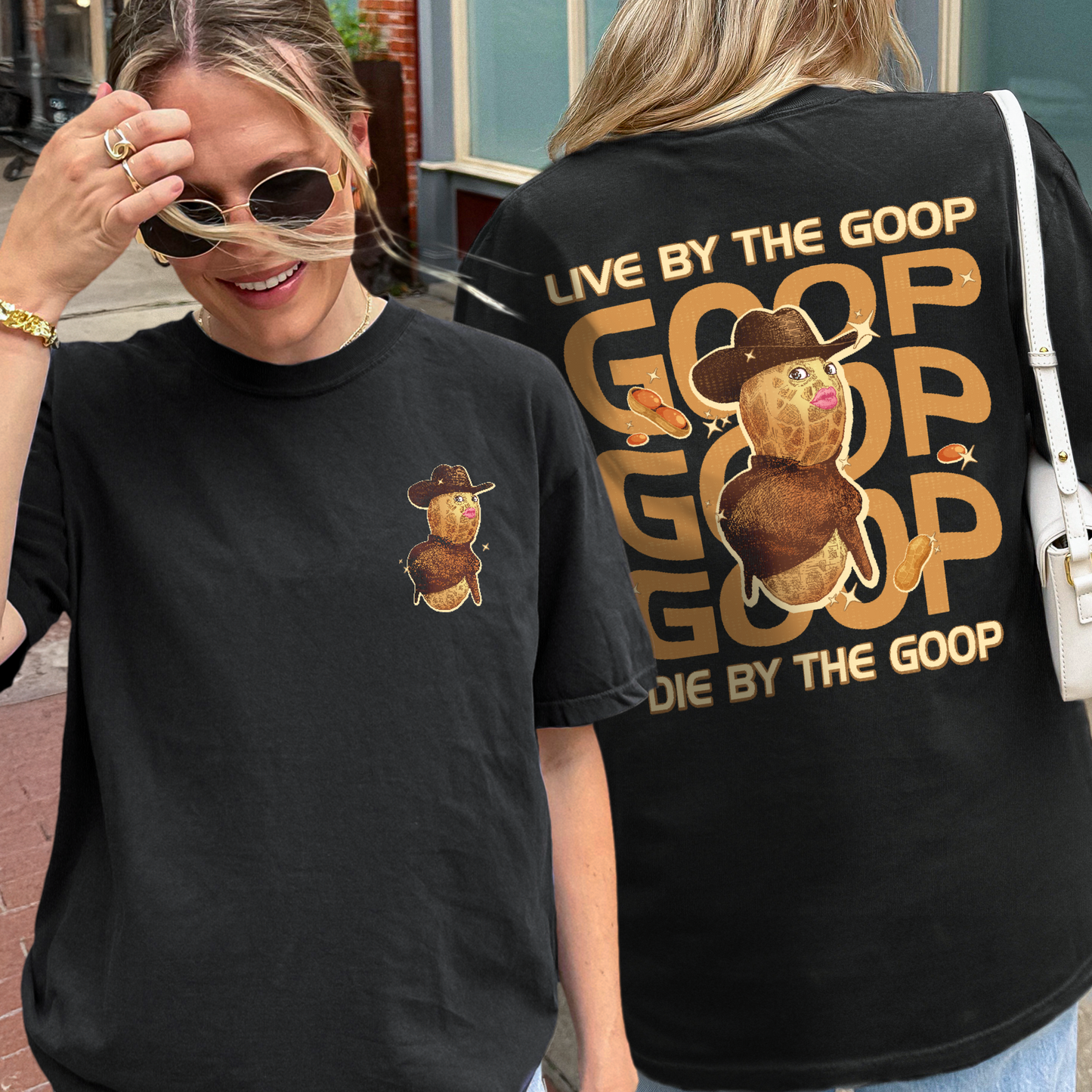 The Burnt Peanut Bungulator Goop Goop Live Funny Meme Tshirt