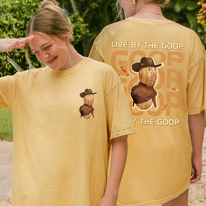 The Burnt Peanut Bungulator Goop Goop Live Funny Meme Tshirt