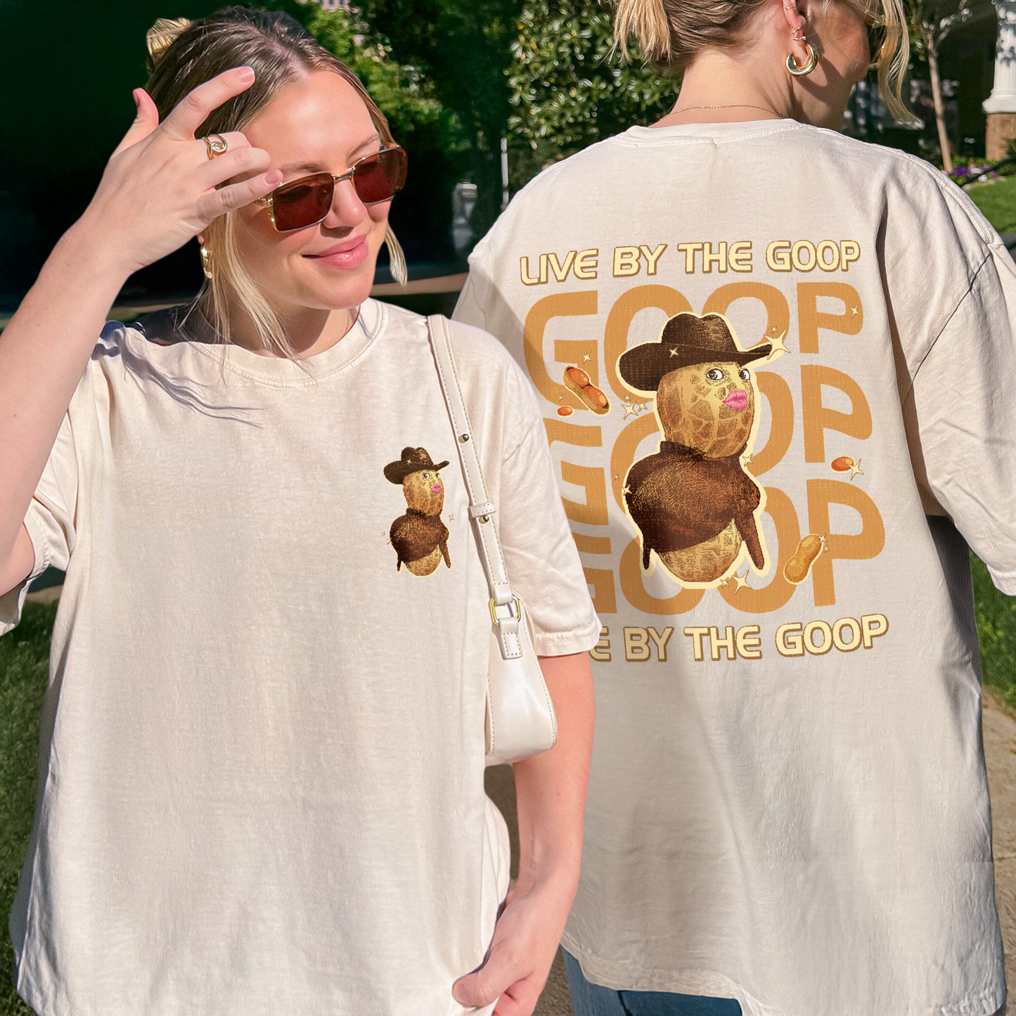 The Burnt Peanut Bungulator Goop Goop Live Funny Meme Tshirt