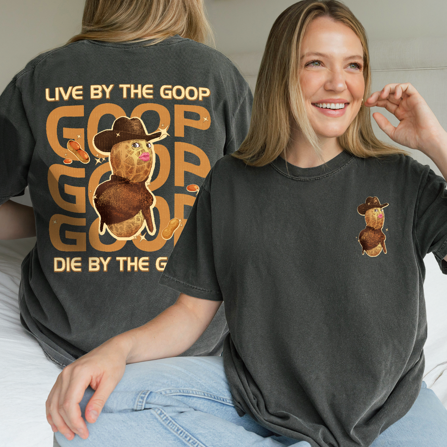 The Burnt Peanut Bungulator Goop Goop Live Funny Meme Tshirt