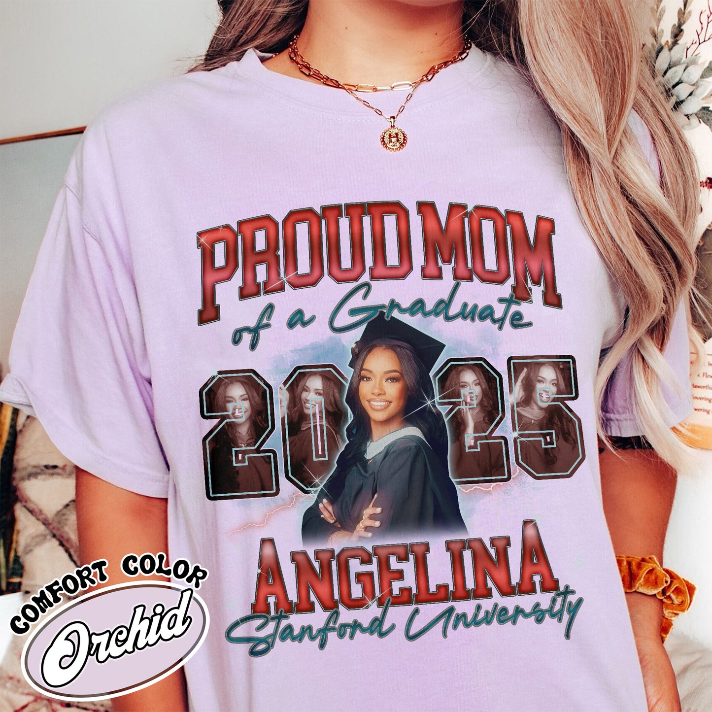 Graduate Comfort Color Shirt, Proud Family TShirts, Group 2025 Graduate Shirts, Custom Graduate Gift