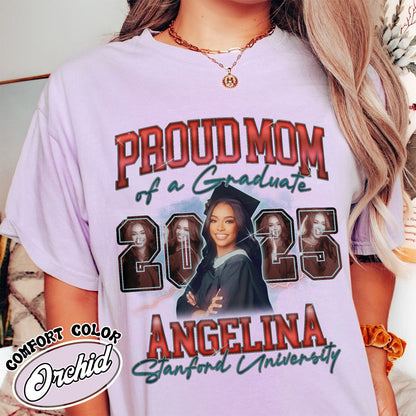 Graduate Comfort Color Shirt, Proud Family TShirts, Group 2025 Graduate Shirts, Custom Graduate Gift