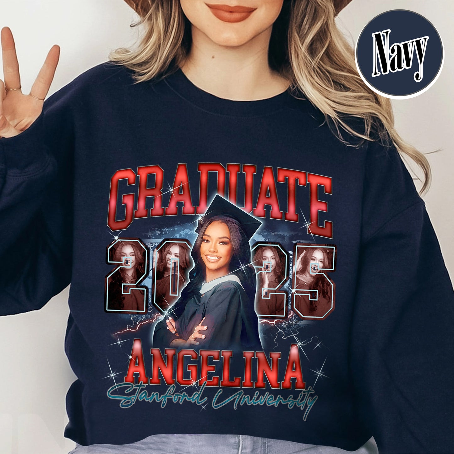 Graduate Sweatshirt, Proud Family Sweatshirt, Group 2025 Graduate Sweatshirts, Custom Graduate Gift