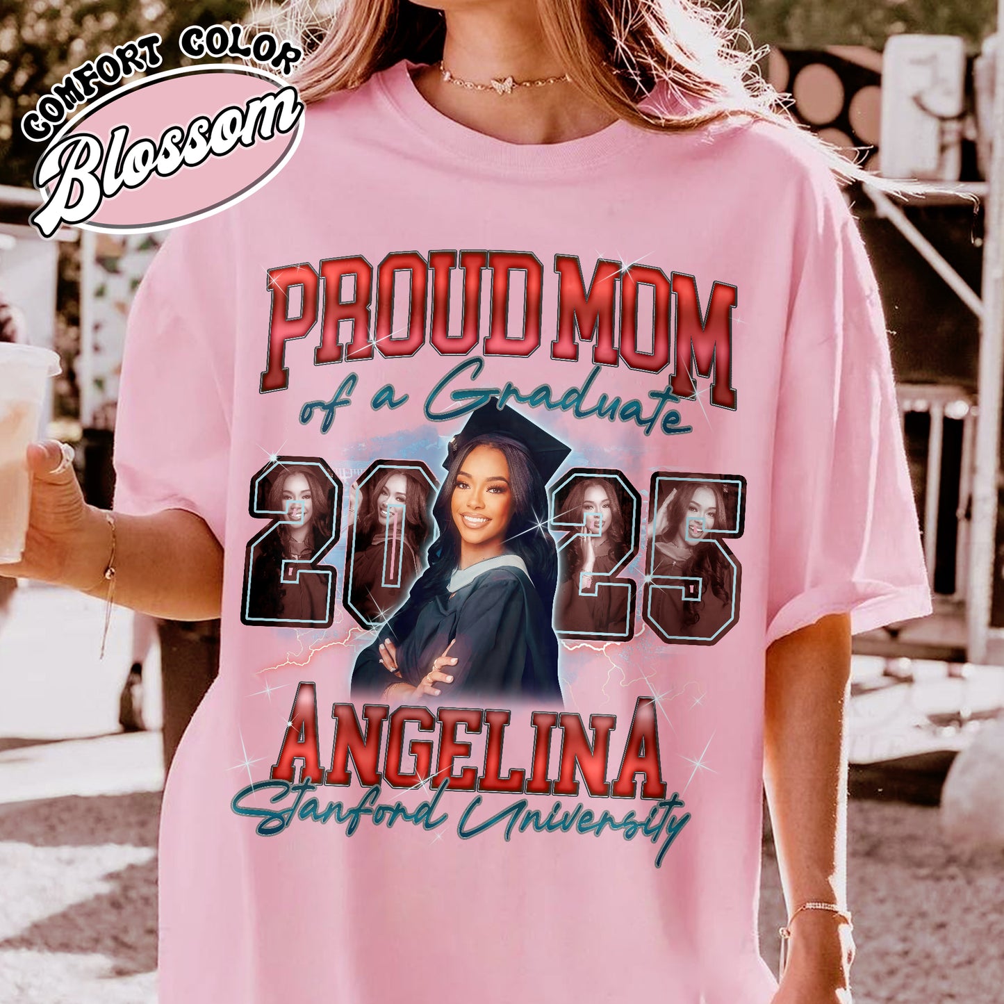 Graduate Comfort Color Shirt, Proud Family TShirts, Group 2025 Graduate Shirts, Custom Graduate Gift