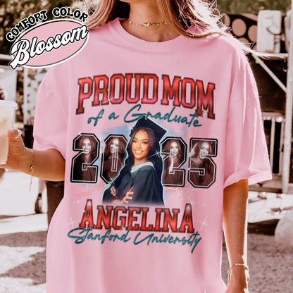 Graduate Comfort Color Shirt, Proud Family TShirts, Group 2025 Graduate Shirts, Custom Graduate Gift