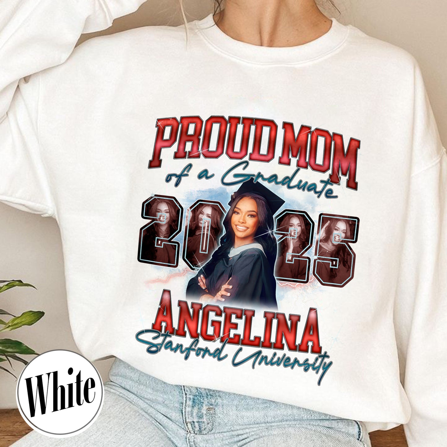 Graduate Sweatshirt, Proud Family Sweatshirt, Group 2025 Graduate Sweatshirts, Custom Graduate Gift