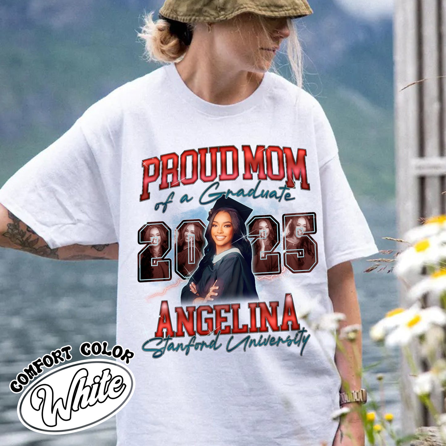 Graduate Comfort Color Shirt, Proud Family TShirts, Group 2025 Graduate Shirts, Custom Graduate Gift