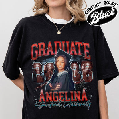 Graduate Comfort Color Shirt, Proud Family TShirts, Group 2025 Graduate Shirts, Custom Graduate Gift