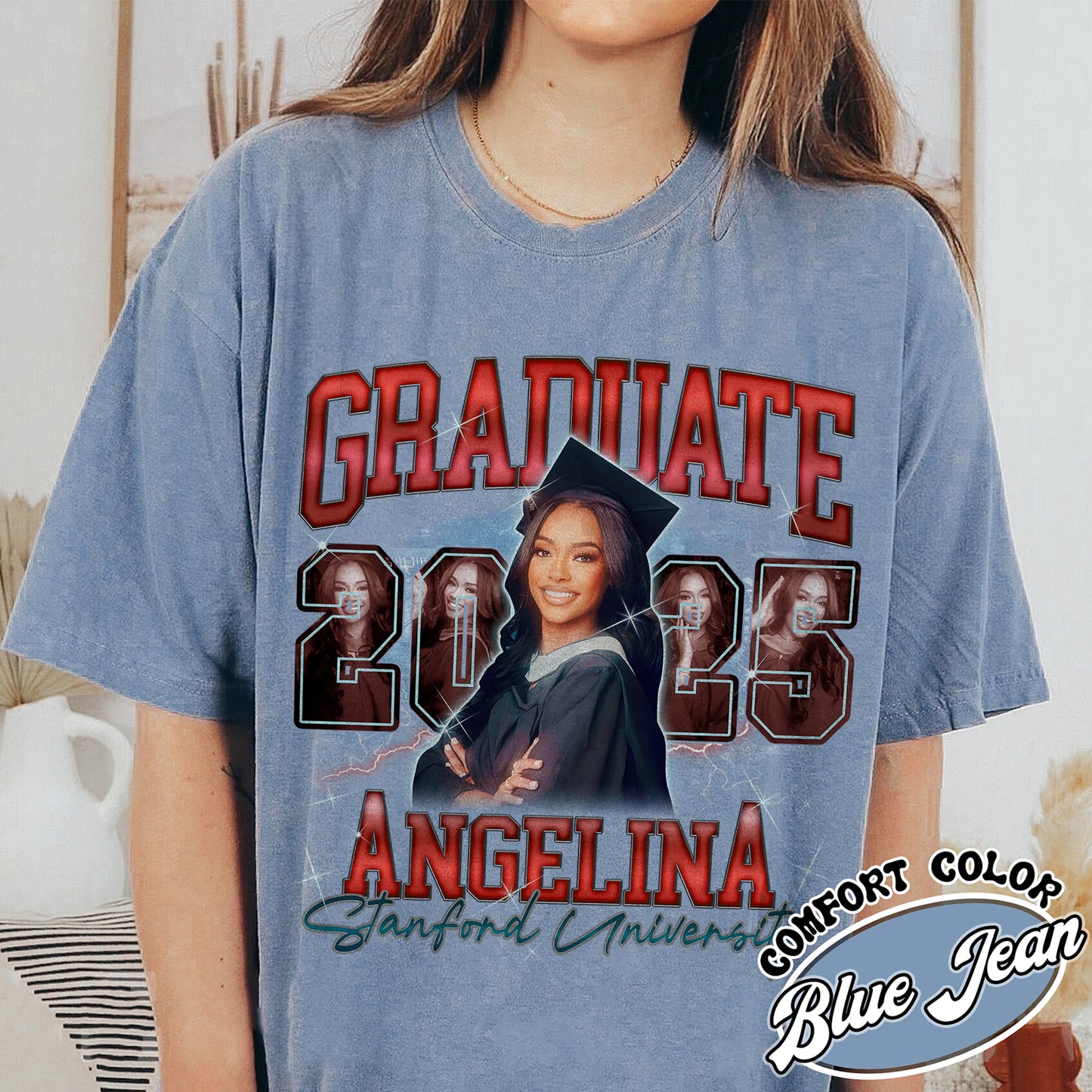 Graduate Comfort Color Shirt, Proud Family TShirts, Group 2025 Graduate Shirts, Custom Graduate Gift