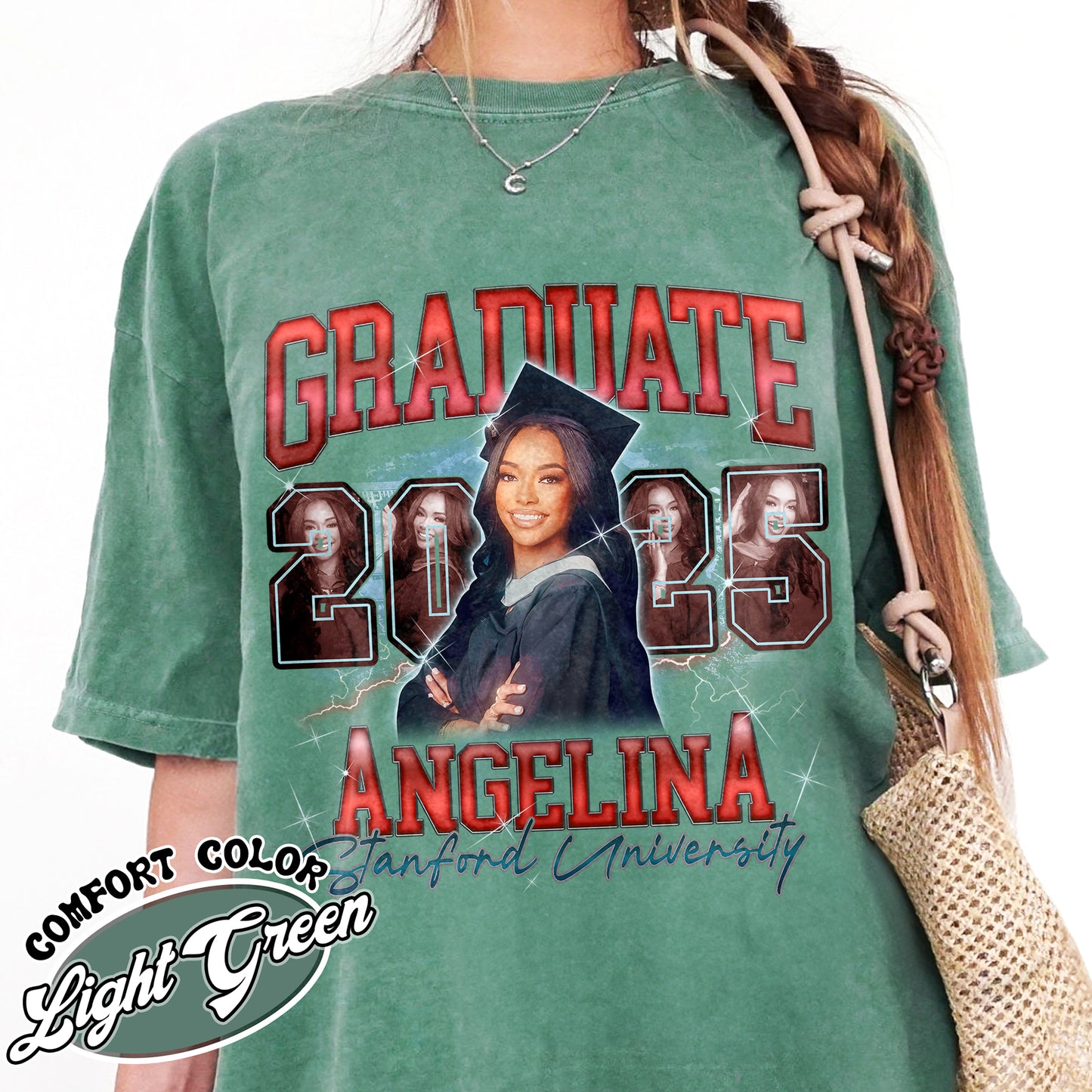 Graduate Comfort Color Shirt, Proud Family TShirts, Group 2025 Graduate Shirts, Custom Graduate Gift