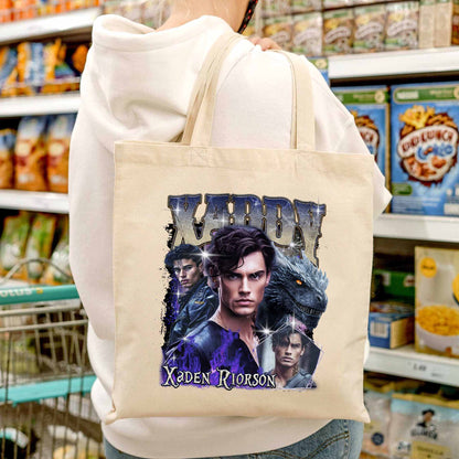 Bookish Tote Bag,Xaden Riorson Tote Bag, Fourth Wing Tote Bag, Dragon Rider Shirt,Basgiath War Tote Bag