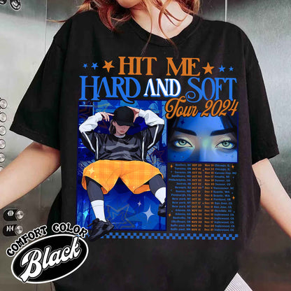 Hit Me Hard and Soft Shirt, Music Tour Shirt, Gift for Her, Women T-Shirt, the Girl Hit Me Hard and Soft Shirt, BOAF Shirt, Music Tour Shirt