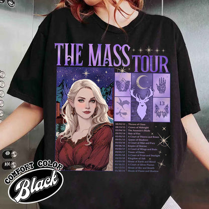 The Maas Tour Shirt, TOG Shirt, ACOTAR Shirt, ACOTAR TOG Crescent City Shirt, Sjm Tour Shirt, Book Shirt Sjm, Book Lovers Shirt, Bookish Shirt