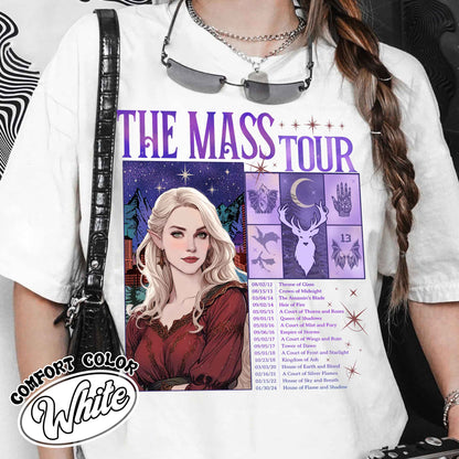 The Maas Tour Shirt, TOG Shirt, ACOTAR Shirt, ACOTAR TOG Crescent City Shirt, Sjm Tour Shirt, Book Shirt Sjm, Book Lovers Shirt, Bookish Shirt