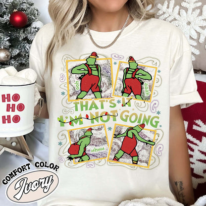 That's It I'm Not Going Christmas Shirt,Christmas Funny Shirt,Christmas Tees,Christmas Tees,Cute Christmas Shirt,That's It Shirt