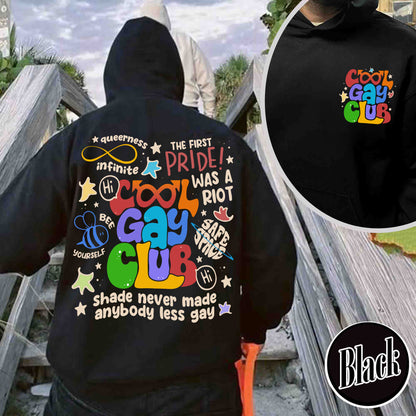 Cool Gays Club Hoodie, Pride Hoodie, Pride Month, Gay Pride Lgbt, Equality Hoodie,Lgbtq Gift,Rainbow Hoodie,Lgbt Pride Hoodie,Be Kind
