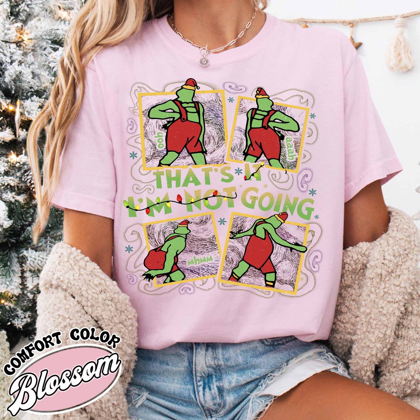 That's It I'm Not Going Christmas Shirt,Christmas Funny Shirt,Christmas Tees,Christmas Tees,Cute Christmas Shirt,That's It Shirt