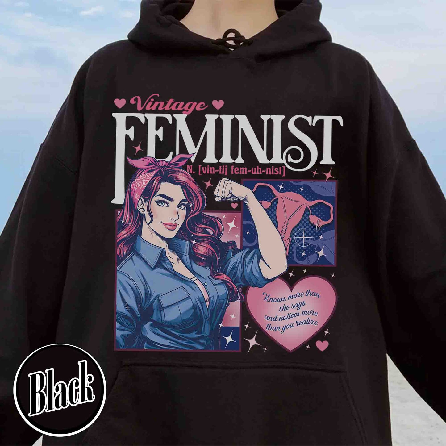 Feminist Hoodie, Empowered Women Hoodie, Equality Hoodie, Women Rights Hoodie