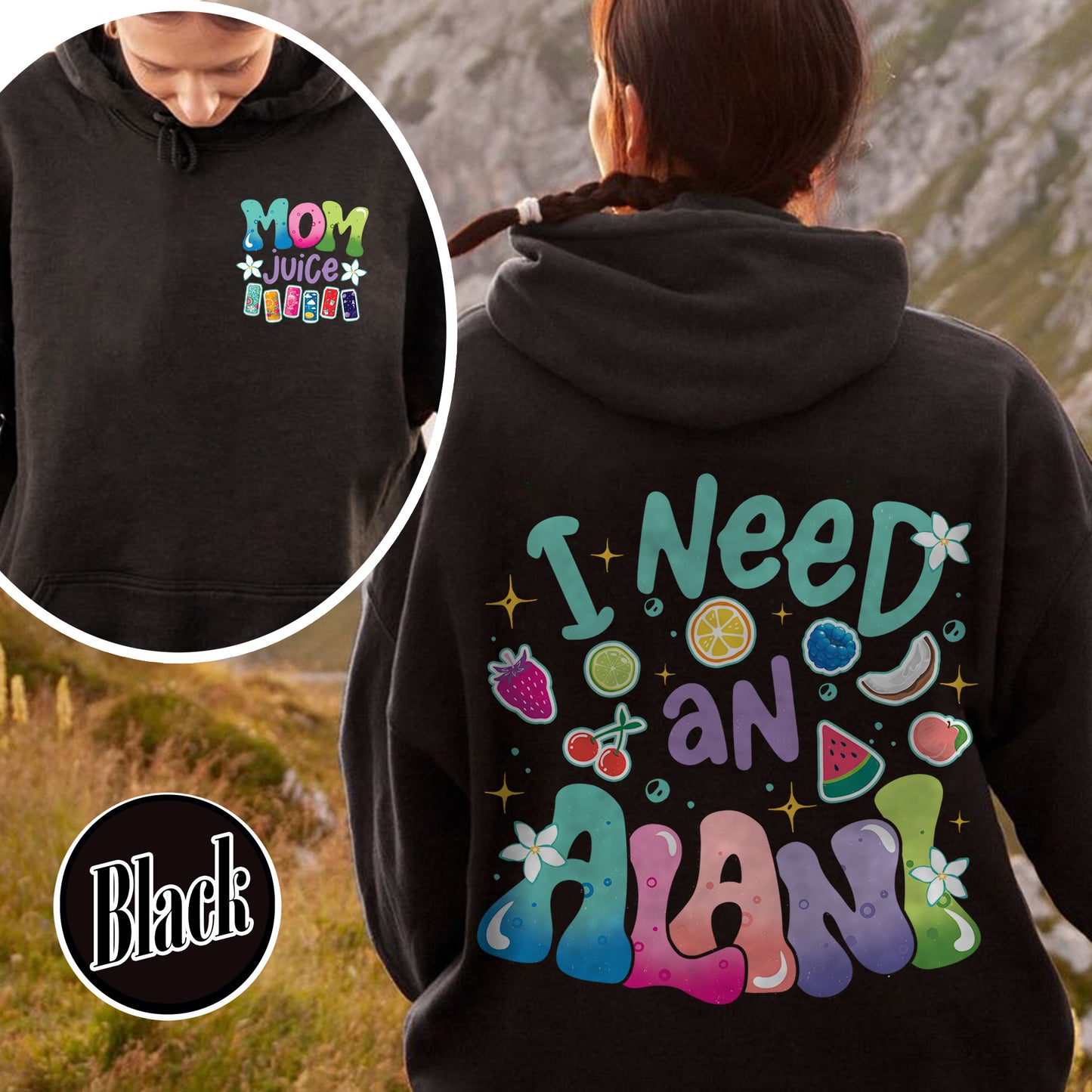 Summer Hoodie,Mom juice Hoodie, I Need An Alani Hoodie, Vintage Summer Hoodie