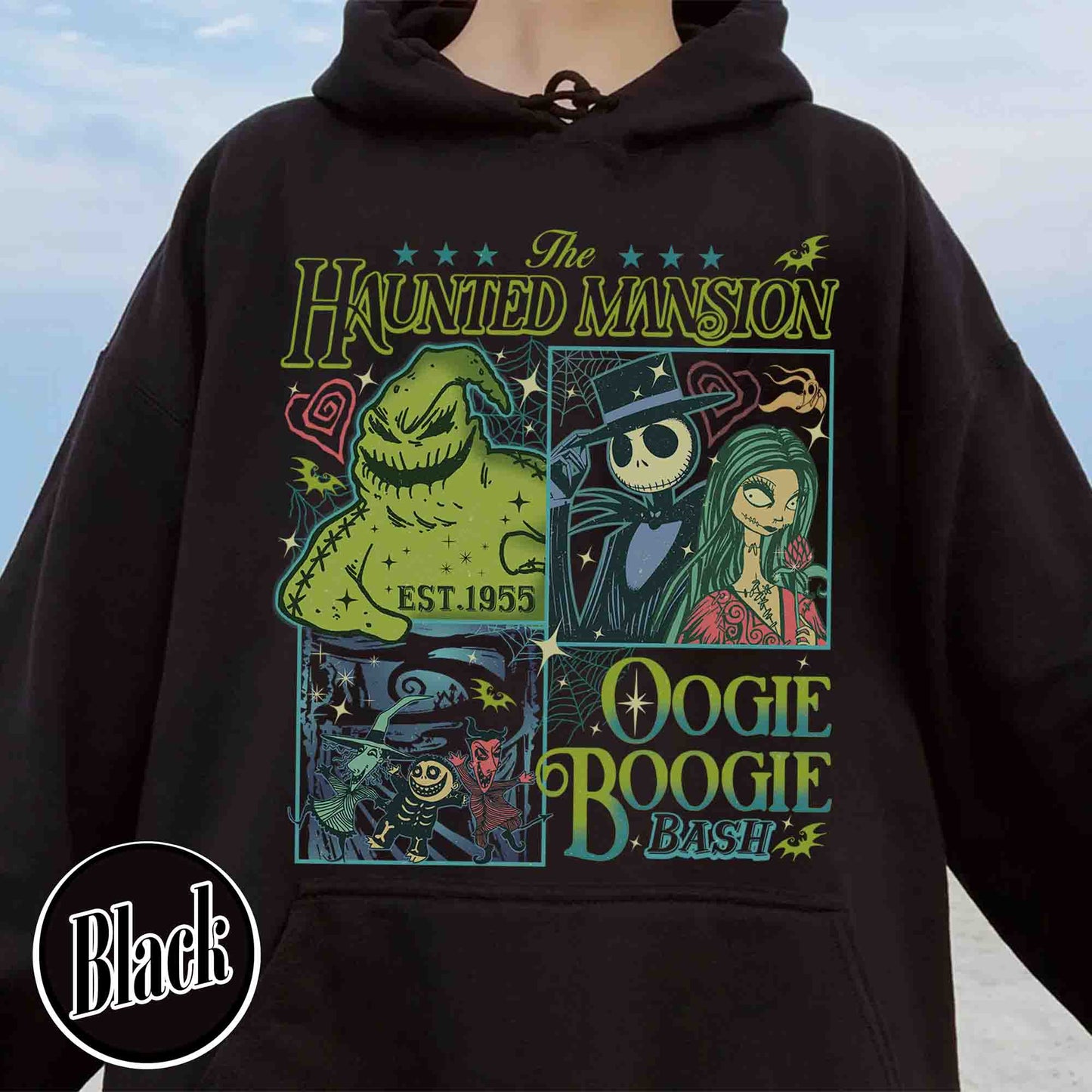 Halloween Hoodie, Nightmare on Main Street Hoodie, Haunted Mansion Hoodie