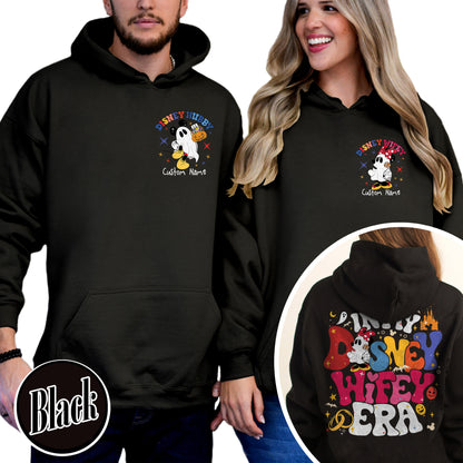 Couples Disney Epcot Hoodie, Custom Wife Husband Hoodie, in My Disney Hubby Era Hoodie