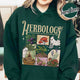 Halloween Hoodie, Herbology Plants Hoodie, Gardening Hoodie, Cute Ghost Hoodie