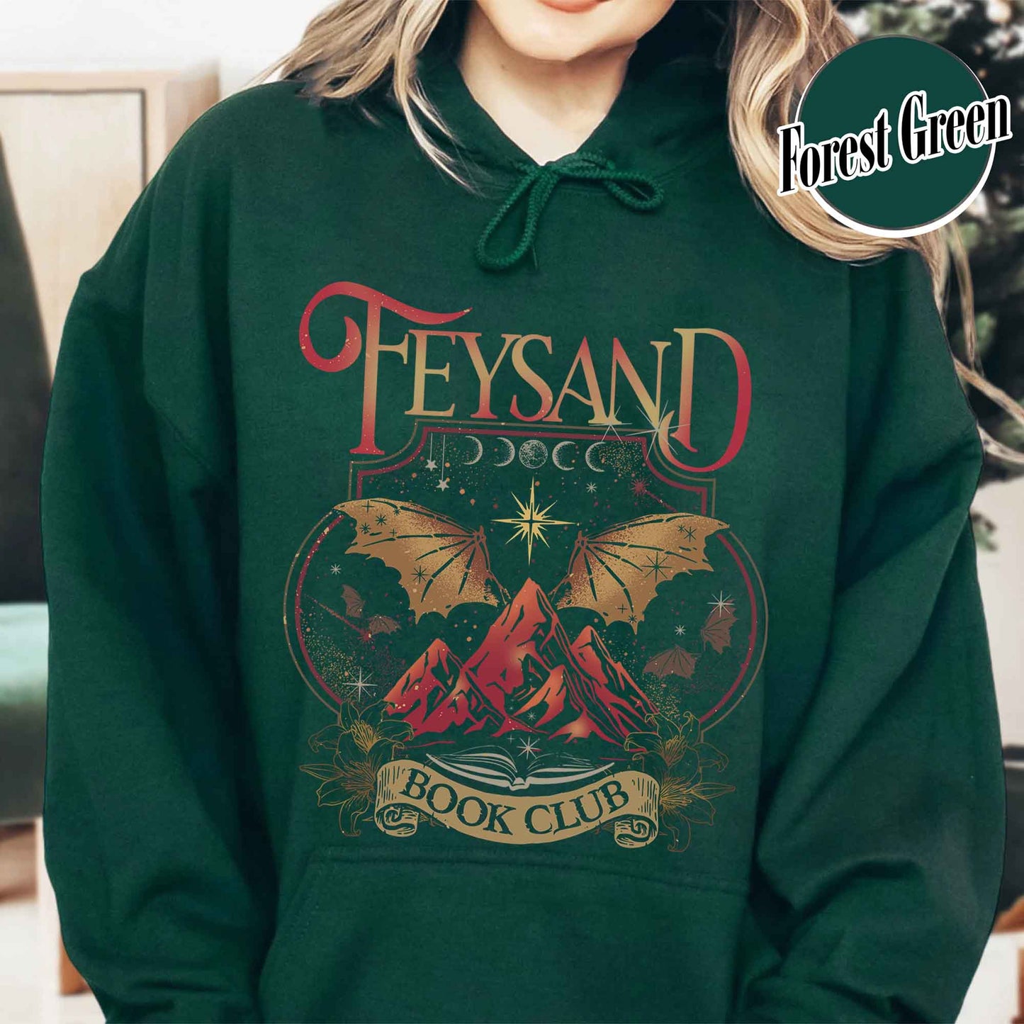 Rhys And Feyre Acotar Book Club Hoodie, Sjm, Velaris City Of Starlight Acotar Hoodie, The Night Court Hoodie, Court Of Dreams, Bookish Hoodie