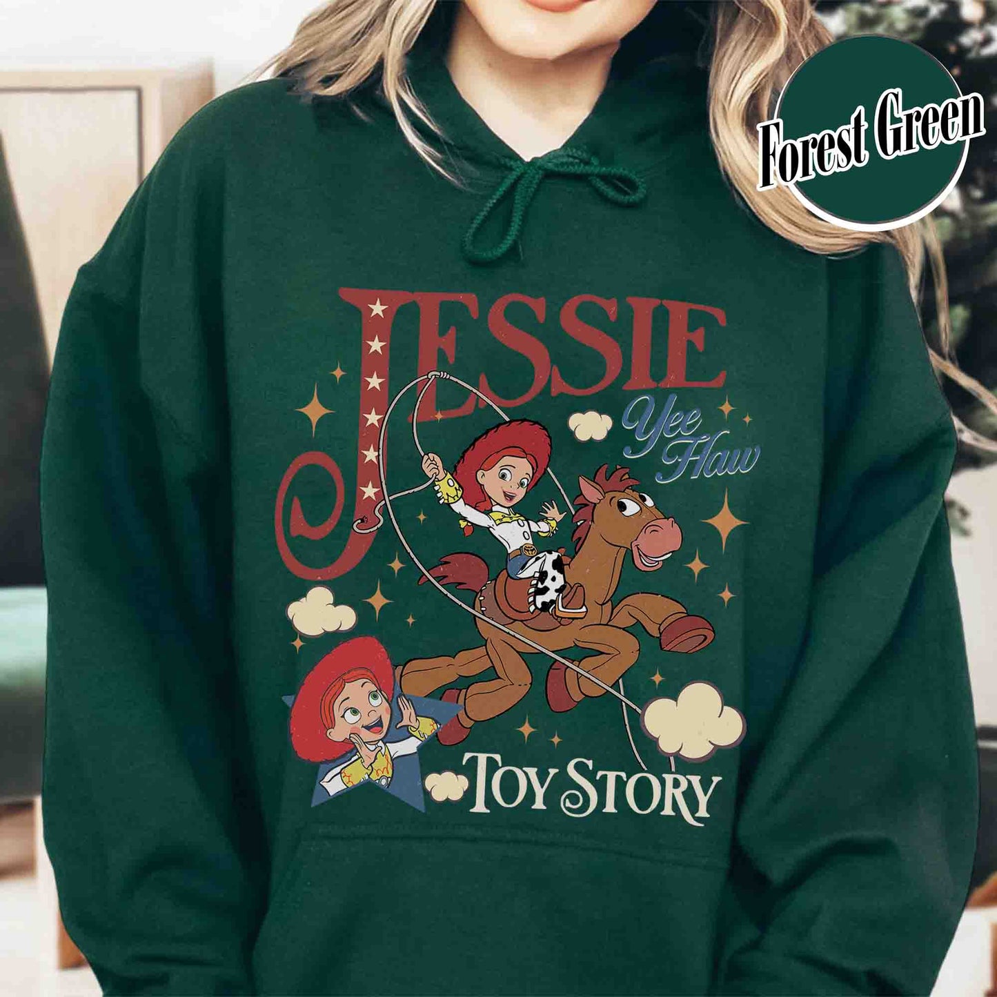Woodie Jessie Characters Hoodie, Theme Park Trip Hoodie, Family Hoodie, Custom Couple Group Hoodie, Matching Hoodie