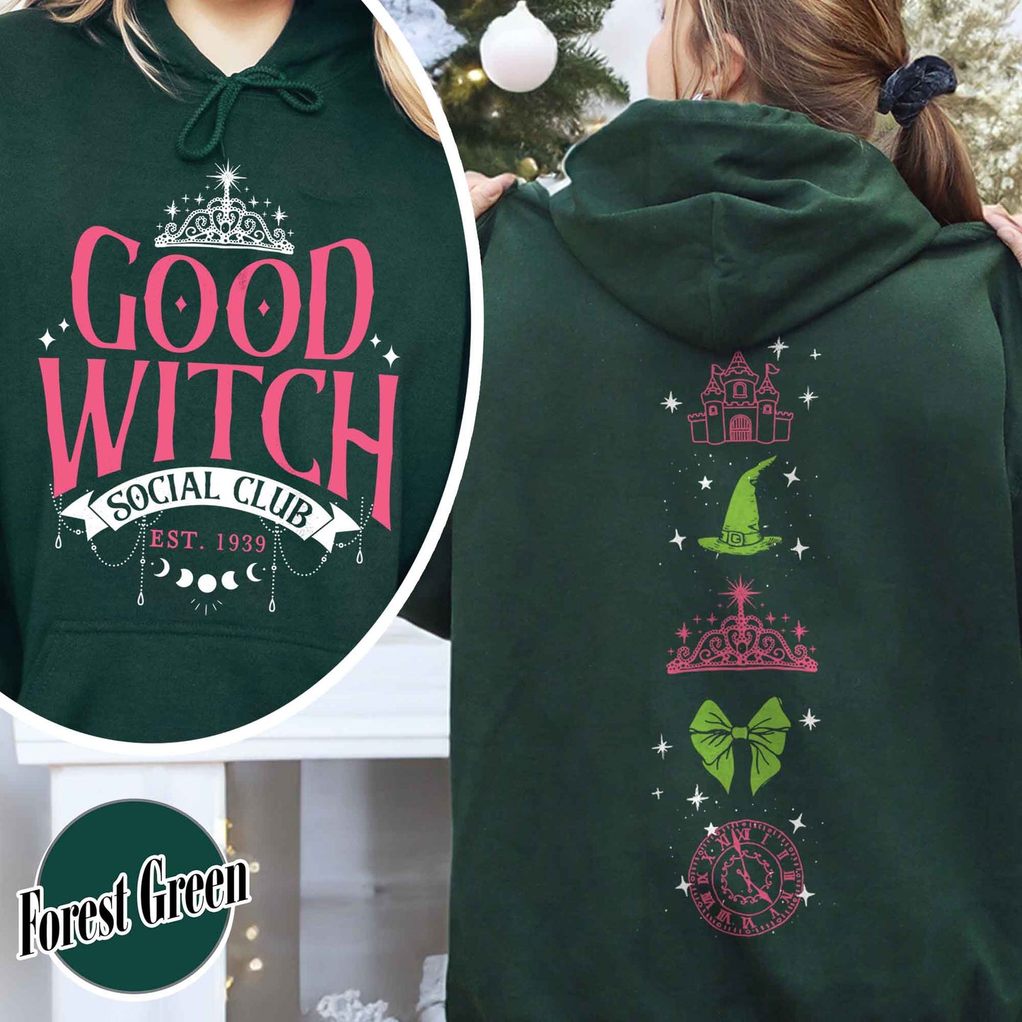 Good Witch Bad Witch Hoodie,Good Witch Social Club,Good Witch Hoodie,Bad Witch Hoodie, Besties Fall Shirt,Besties Witch Shirt