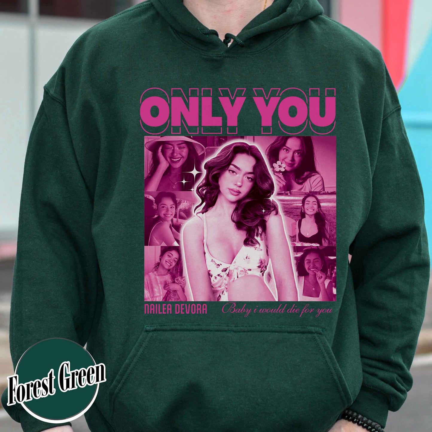 Valentine’s Day Hoodie, Only You Photo Custom Hoodie, Custom Hoodie With Picture for Boyfriend