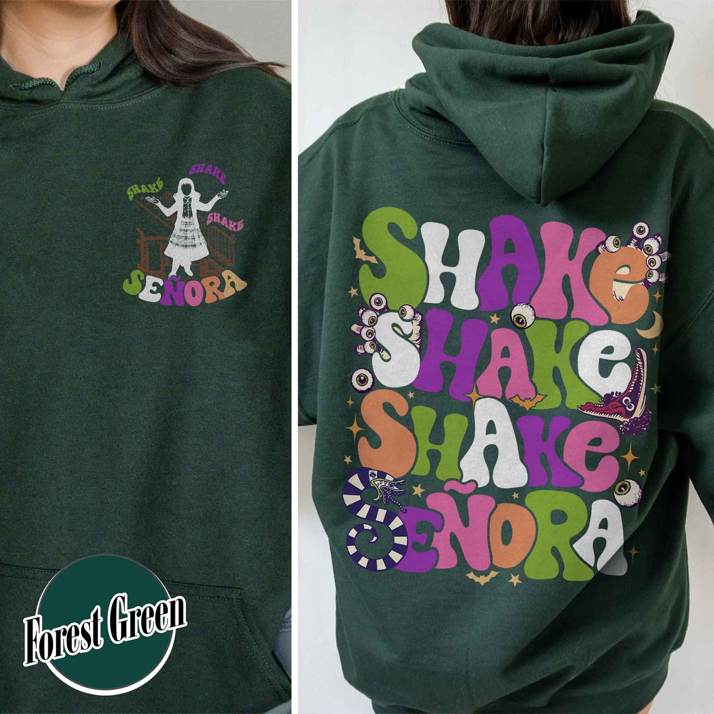 Funny Halloween Movie Hoodie, Shake Shake Shake Señora Hoodie