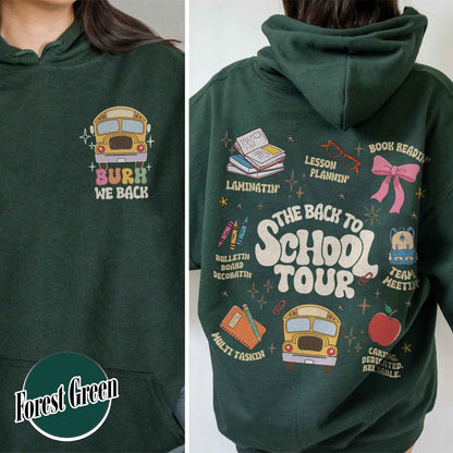 Bruh We Are Back Hoodie, Teacher Hoodie, Love My Students, Back to School Hoodie, Coquette Teacher, Teach Love Inspire, Teacher Gift