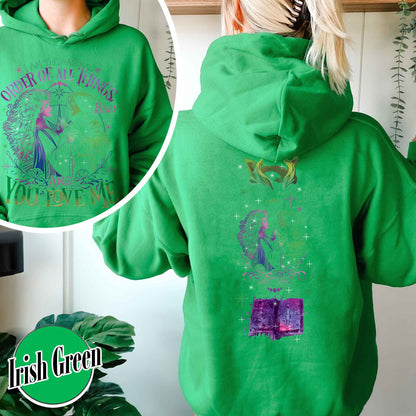 Down the Witches Road Hoodie, I Am the Natural Order of All Things Hoodie, Witch Coven, All Along Hoodie, Witches Hoodie, Wicca Green Witch Hoodie