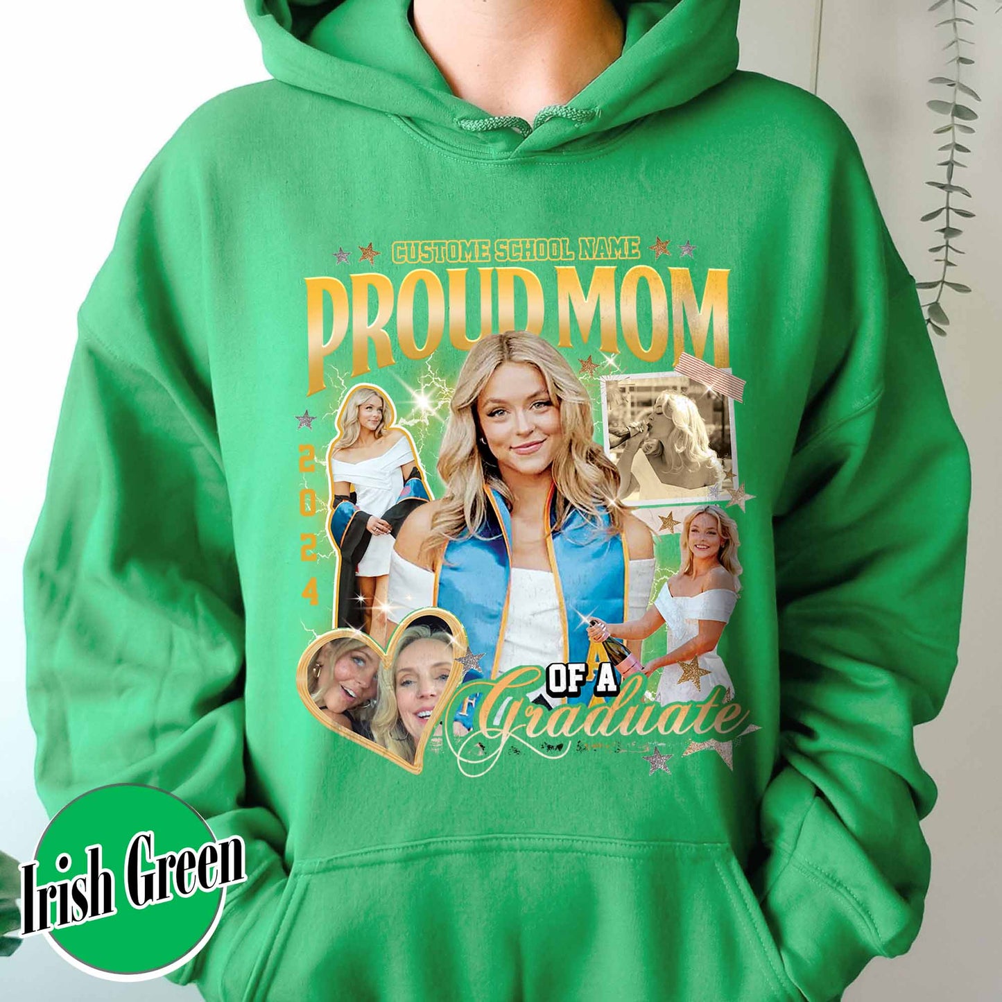 Custom Family Graduation Hoodie, Senior 2025 Family Matching Hoodie, Class of 2025 Family Graduation Shirts, Custom Graduation Shirts Photos